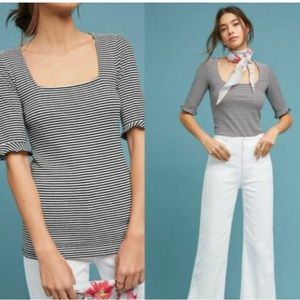 Anthropologie Portia top size L